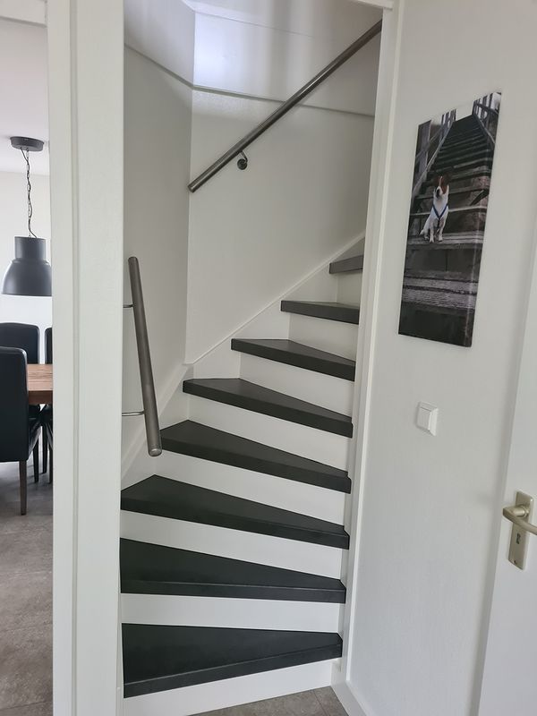 De trap naar de bovenverdieping