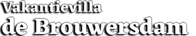 Vakantievilla de Brouwersdam Logo