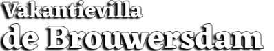 Vakantievilla "de Brouwersdam" Logo